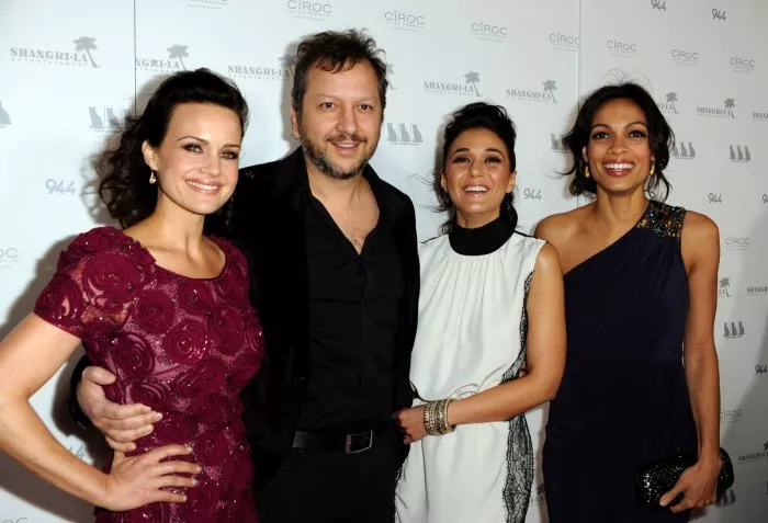 Carla Gugino, Emmanuelle Chriqui, Rosario Dawson, Sebastian Gutierrez zdroj: imdb.com 
promo k filmu
