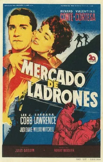 Richard Conte (Nick Garcos), Valentina Cortese (Rica) zdroj: imdb.com