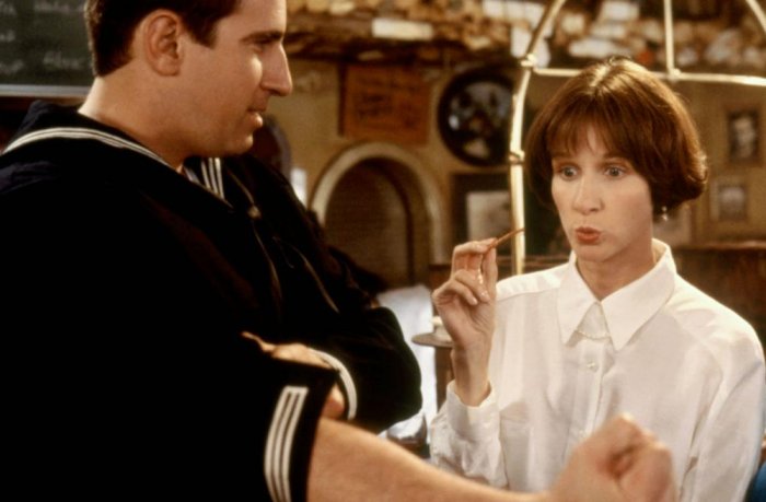 Mary Gross (Janis Zuckerman), Tony Longo (Sailor) zdroj: imdb.com