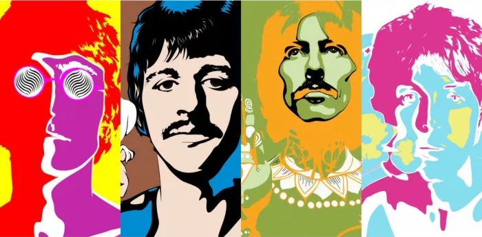 Paul McCartney (Paul), John Lennon (John), George Harrison (George), Ringo Starr, The Beatles zdroj: imdb.com