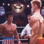 Dolph Lundgren (Drago), Sylvester Stallone (Rocky Balboa)