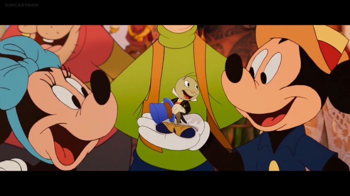 Chris Diamantopoulos (Mickey Mouse), Cliff Edwards (Jiminy Cricket), Kaitlyn Robrock (Minnie Mouse) zdroj: imdb.com