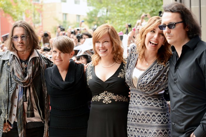 Johnny Depp, Damien Wayne Echols, Natalie Maines, Amy Berg, Lorri Davis zdroj: imdb.com 
promo k filmu