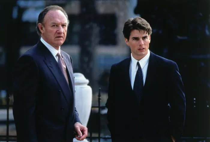 Tom Cruise (Mitch McDeere), Gene Hackman (Avery Tolar) zdroj: imdb.com