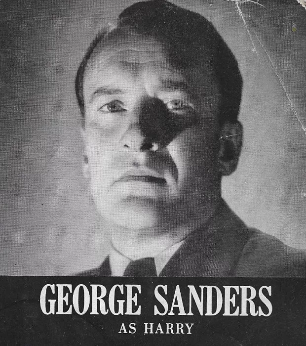 George Sanders (Harry Melville Quincey) zdroj: imdb.com