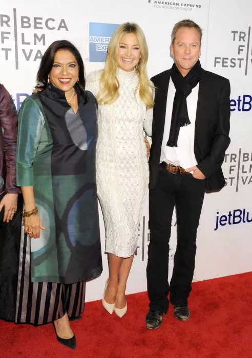 Kiefer Sutherland, Kate Hudson, Mira Nair zdroj: imdb.com 
promo k filmu
