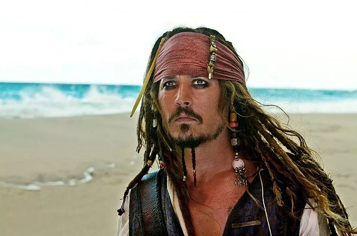 Johnny Depp (Jack Sparrow) Photo © Disney Enterprises / Peter Mountain