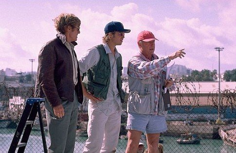 Brad Pitt (Tom Bishop), Robert Redford (Nathan D. Muir), Tony Scott zdroj: imdb.com