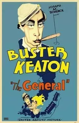 Buster Keaton (Johnnie Gray), Marion Mack (Annabelle Lee) zdroj: imdb.com