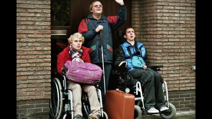 Robrecht Vanden Thoren, Tom Audenaert (Jozef), Gilles De Schryver (Lars) zdroj: imdb.com