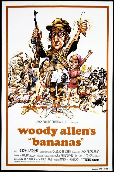 Woody Allen (Fielding Mellish), Nati Abascal (Yolanda), Louise Lasser (Nancy) zdroj: imdb.com
