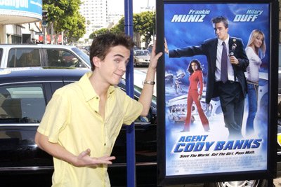 Frankie Muniz (Cody Banks) zdroj: imdb.com 
promo k filmu