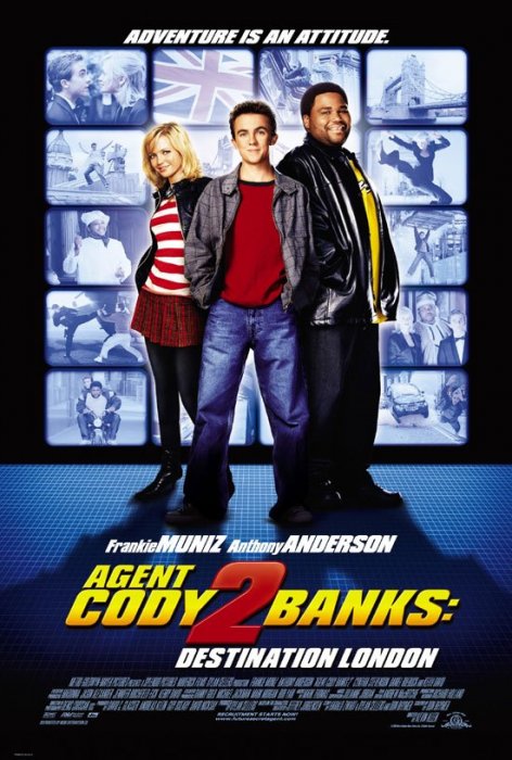 Frankie Muniz (Cody Banks), Anthony Anderson (Derek), Hannah Spearritt (Emily) zdroj: imdb.com