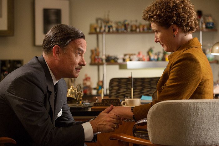 Tom Hanks (Walt Disney), Emma Thompson (P.L. Travers)