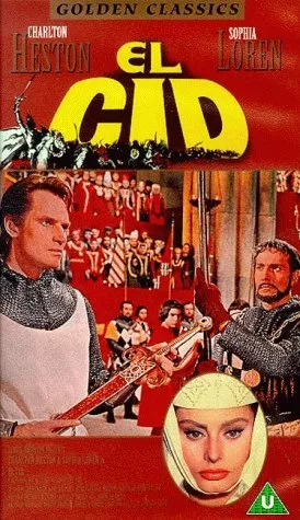 Charlton Heston (El Cid Rodrigo de Vivar), Sophia Loren (Jimena), Hurd Hatfield (Arias) zdroj: imdb.com