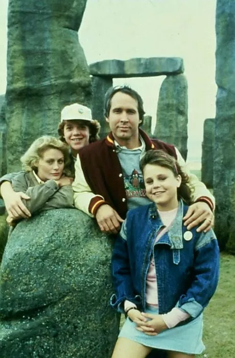 Chevy Chase (Clark Griswold), Beverly D’Angelo, Dana Hill (Audrey Griswold), Jason Lively (Rusty Griswold) zdroj: imdb.com