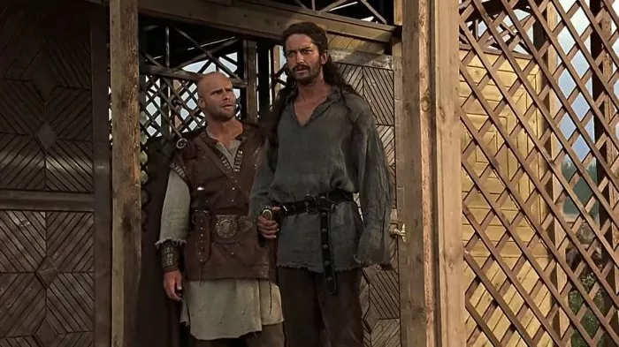 Gerard Butler (Attila the Hun), Andrew Pleavin (Orestes) zdroj: imdb.com