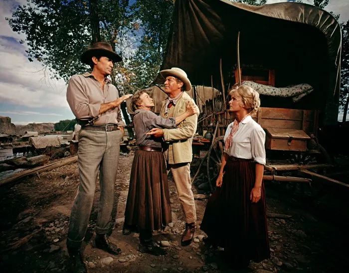 Gregory Peck (Cleve Van Valen), Debbie Reynolds (Lilith Prescott), Robert Preston (Roger Morgan), Thelma Ritter (Agatha Clegg) zdroj: imdb.com