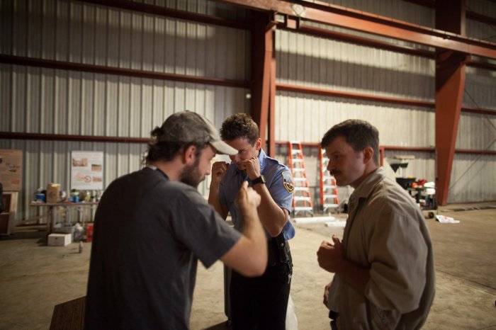 Derek Cianfrance, Bradley Cooper (Avery), Gabe Fazio zdroj: imdb.com