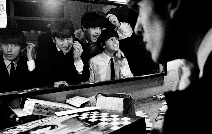 George Harrison (George Harrison), John Lennon (John Lennon), Paul McCartney (Paul McCartney), Ringo Starr (Ringo Starr)