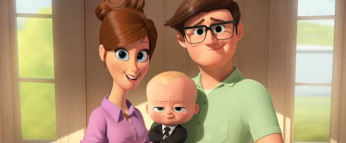Alec Baldwin (Boss Baby), Lisa Kudrow (Mom), Jimmy Kimmel (Dad) zdroj: imdb.com