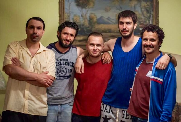 Dragos Bucur (Vasile Gramada aka Sile), Alexandru Papadopol (Pompiliu Bors), Dorian Boguta (Dinel Petre) zdroj: imdb.com