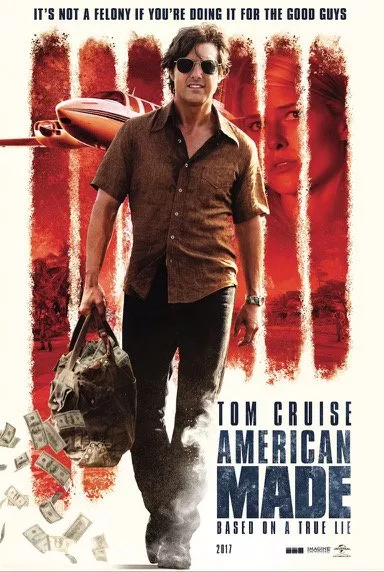 Tom Cruise (Barry Seal), Sarah Wright (Lucy Seal) zdroj: imdb.com