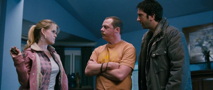 David Schwimmer (Charlie), Simon Pegg (Gus), Alice Eve (Josie) zdroj: imdb.com