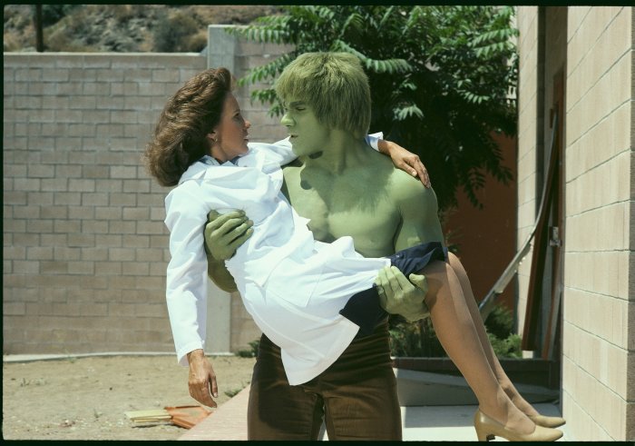 Lou Ferrigno (The Incredible Hulk), Jane Merrow zdroj: imdb.com