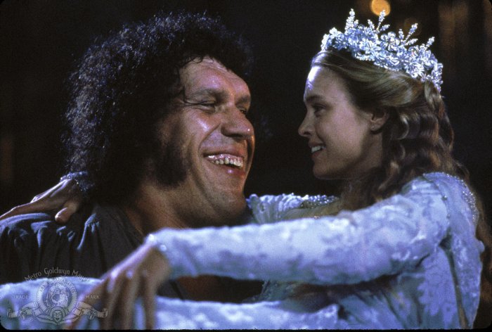 Robin Wright (The Princess Bride), André the Giant (Fezzik) zdroj: imdb.com