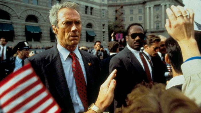 Clint Eastwood (Frank Horrigan), Gregory Alan Williams (Matt Wilder) zdroj: imdb.com
