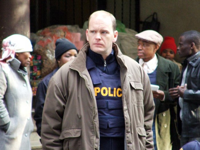 Robert Hobbs (Inspector Blakkie Swart) zdroj: imdb.com
