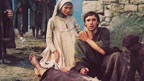 Judi Bowker (Clare), Graham Faulkner (St. Francis of Assisi) zdroj: imdb.com