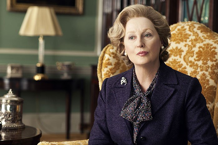 Meryl Streep (Margaret Thatcher) Photo © The Weinstein Company
