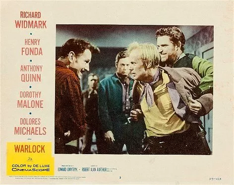DeForest Kelley (Curley Burne), Tom Drake (Abe McQuown), Richard Widmark (Johnny Gannon), James Philbrook (Cade) zdroj: imdb.com