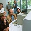 Anthony Michael Hall (Bill Gates), Noah Wyle (Steve Jobs), John DiMaggio (Steve Ballmer)