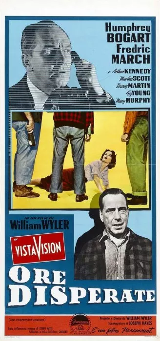 Humphrey Bogart (Glenn Griffin), Fredric March (Dan C. Hilliard), Mary Murphy (Cindy Hilliard) zdroj: imdb.com