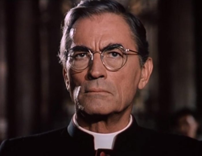 Gregory Peck (Monsignor Hugh O’Flaherty) zdroj: imdb.com