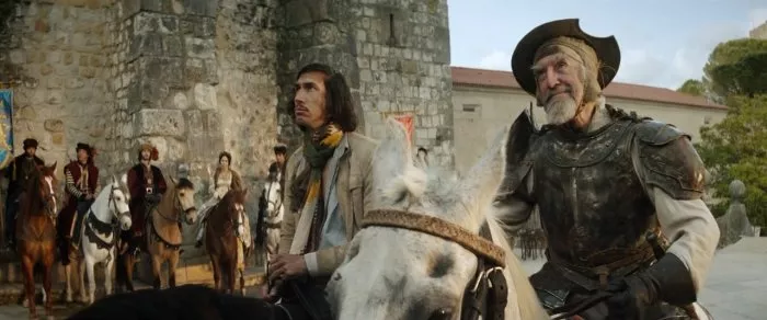 Jonathan Pryce (Don Quixote), Adam Driver (Toby) zdroj: imdb.com