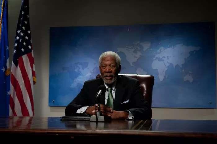 Morgan Freeman (Speaker Trumbull) zdroj: imdb.com