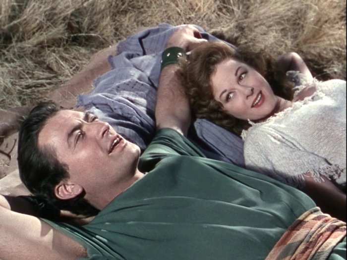 Gregory Peck (King David), Susan Hayward (Bathsheba) zdroj: imdb.com