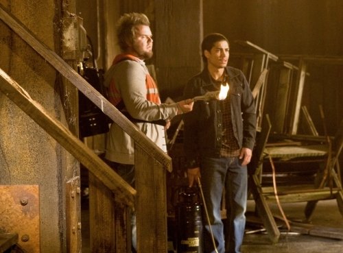 Rick Gonzalez (Ben Gonzalez), Tyler Labine (Bert ’Sock’ Wysocki) zdroj: imdb.com