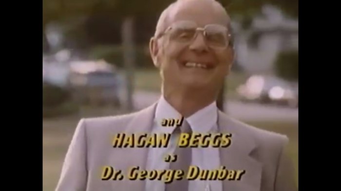 Hagan Beggs (Dr. George Dunbar) zdroj: imdb.com