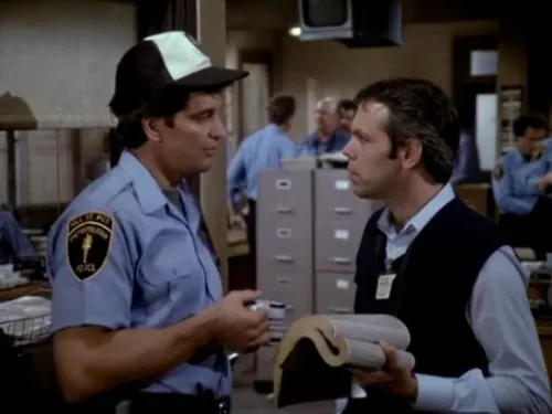 Ed Marinaro (Officer Joe Coffey), Joe Spano (Lt. Henry Goldblume) zdroj: imdb.com