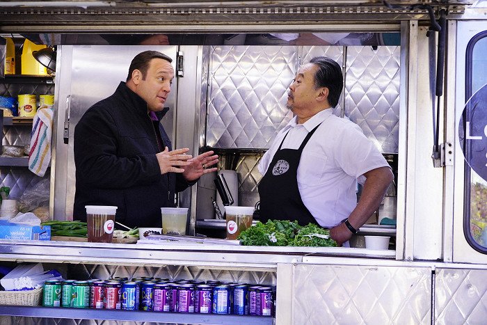 Kevin James (Kevin Gable), Keone Young (Mr. Chu)