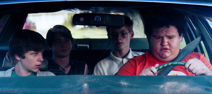 Graham Verchere (Davey Armstrong), Cory Gruter-Andrew (Curtis Farraday), Judah Lewis (Tommy ’Eats’ Eaton), Caleb Emery (Dale ’Woody’ Woodworth)