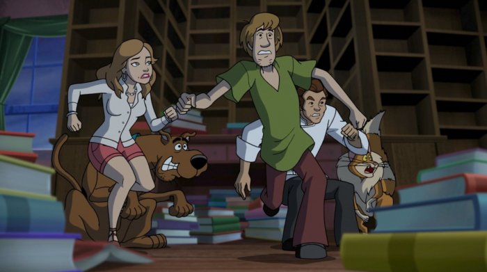 Matthew Lillard (Shaggy Rogers), Frank Welker (Scooby-Doo), Bobby Flay (Bobby Flay), Giada De Laurentiis (Giada De Laurentiis) zdroj: imdb.com