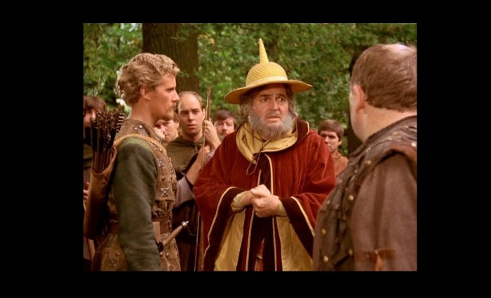 James Mason (Isaac of York), David Robb (Robin Hood) zdroj: imdb.com