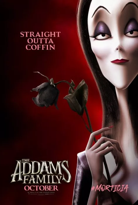 Charlize Theron (Morticia Addams) zdroj: imdb.com
