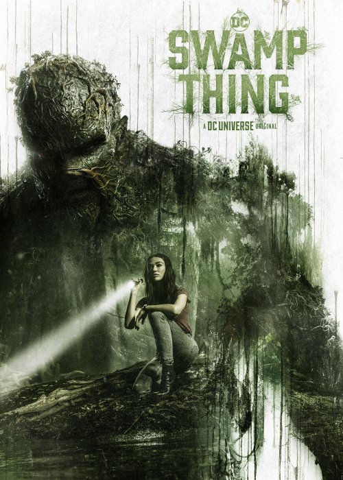 Derek Mears (Swamp Thing), Crystal Reed (Abby Arcane) zdroj: imdb.com